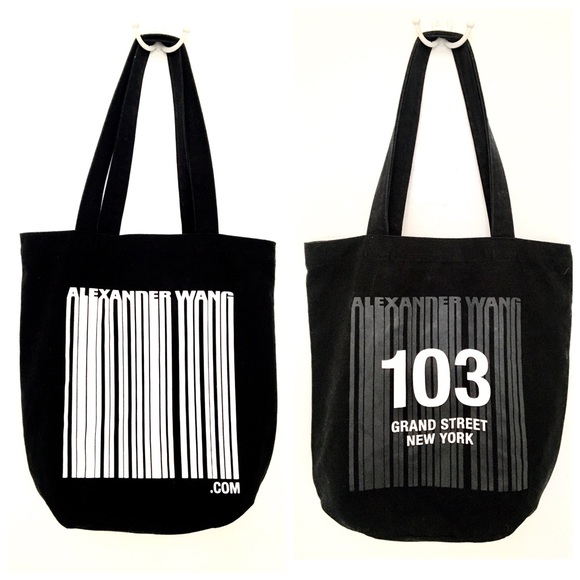 alexander wang canvas tote